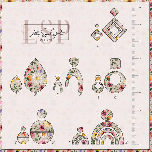 4042 - Larger Pressed Flowers